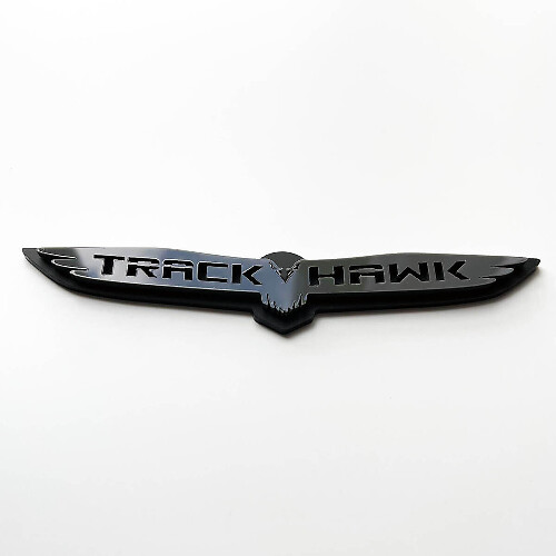 Trackhawk 3D Badge Custom Fender Emblem 3 for Jeep Trackhawk