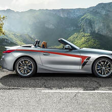 Side Accents Door Stripes Vinyl Decal Sticker fit to BMW Z4 4