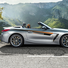 Side Accents Strobe Door Stripes Vinyl Decal Sticker fit to BMW Z4 2