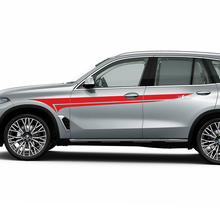 Accent Racing Side Doors Stripe Decal Kit for BMW X5 G05 4
