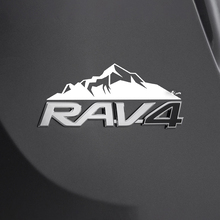 Mountains Decal Sticker Over Rear Toyota Rav4 Badge 2 2