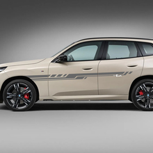 BMW X3 2024 Side Door Stripes Decal Kit - Custom Vinyl Graphics for G01 & F25 2 3