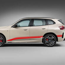 Double Side Stripes Vinyl Decal Kit for BMW X3_4