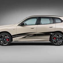 Side Door Tribal Decal Kit - Custom Vinyl Graphics for BMW X3 G45 G01 or F25 2