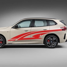 BMW X3 2024 Side Door Tribal Decal Kit - Custom Vinyl Graphics for G01 & F25 2 3