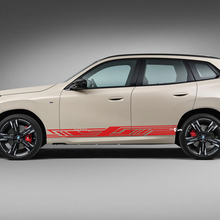 BMW X3 2024 Side Door Stripes Decal Kit - Custom Vinyl Graphics for G01 & F25 3 4