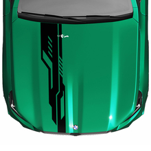 Stripes Racing Modern Look Hood Decal for BMW 5 Series G60 M5 G90 2