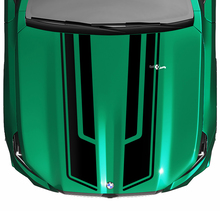 Stripes Racing Modern Look Hood Decal for BMW 5 Series G60 M5 G90 3