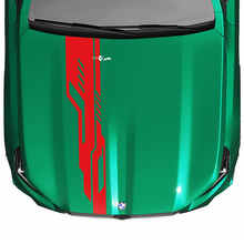 Stripes Racing Modern Look Hood Decal for BMW 5 Series G60 M5 G90 5