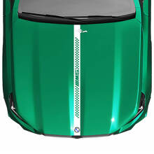 M5-Style Central Hood Stripe Vinyl Decal for BMW 5 Series G60 M5 G90_2