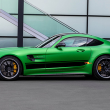 Mercedes Benz AMG GT R PRO Side & Hood Roof Trunk Stripes Decals Kit Vinyl Graphics Stickers 2
