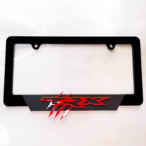 TRX Claws Vehicle License Plate Covers Frames Decor For Dodge Ram TRX