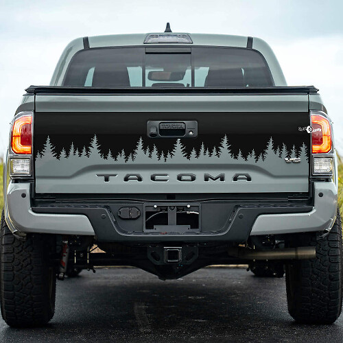 Forest Tailgate Wrap Vinyl Decal for Toyota Tacoma 
