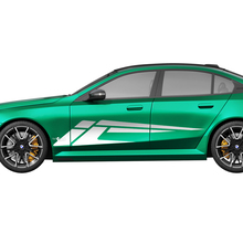 Side Stripes Racing Decal Kit for BMW 5 Series G60 M5 G90 - SupDec Graphix Vinyl Stickers 2 2