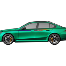 Doors Side Stripes Gradient Racing Decal Kit for BMW 5 Series G60 M5 G90 - SupDec Graphix Vinyl Stickers 2