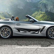 Side Door Tribal Stripes Vinyl Decal Sticker For BMW Z4 5