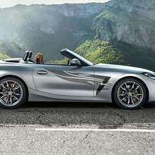 Flame Side Door Tribal Stripes Vinyl Decal Sticker For BMW Z4 3