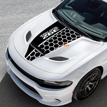 Hood Dodge 392 Scat Pack Challenger or Charger Hemi Vinyl Racing Decal Sticker 3