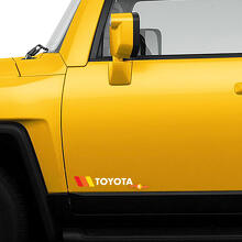 Toyota Vintage Retro Side Vinyl Decals Kit for Toyota_2