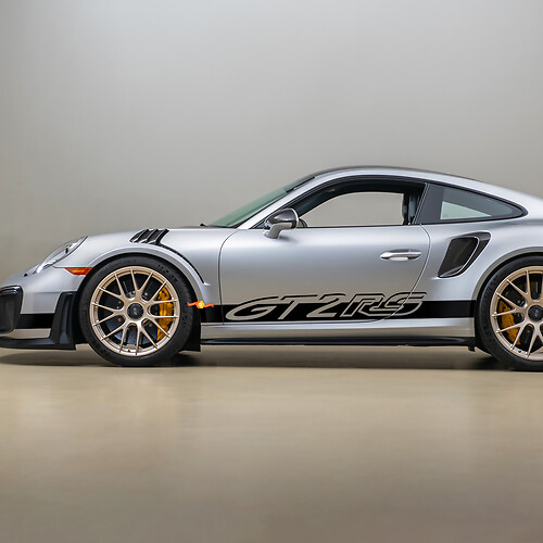 Porsche 991 Gt2 RS GT2RS Side Stripes Kit Decal Sticker 