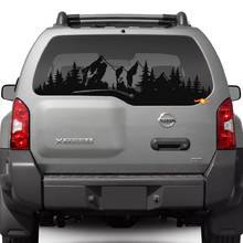 Rear Window Mountains Nissan Xterra Graphics Vinyl Stickers Decals 2