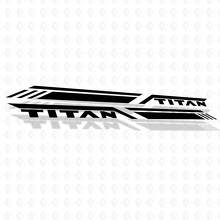 Bed Side Stripes Nissan Titan Pro4x Stripes Vinyl Stickers Decals Graphics 3
