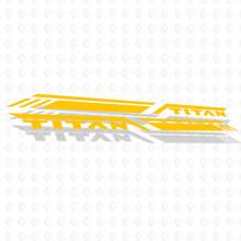 Bed Side Stripes Nissan Titan Pro4x Stripes Vinyl Stickers Decals Graphics 4