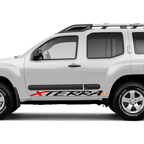 Side Nissan Xterra Rocker Panel Graphics Vinyl Stickers Decals