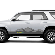 Back To The Mountains Side Door Rocker Panel Vinyl Decals Stickers for Toyota Trucks 2