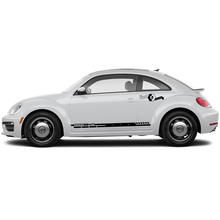 Volkswagen Beetle Side Doors Rocker Panel Vinyl Stripes Decals Stickers 4 2