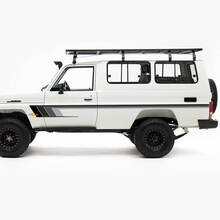 Retro Side Classic Stripes Decal Kit for Toyota Land Cruiser J75 Series 3