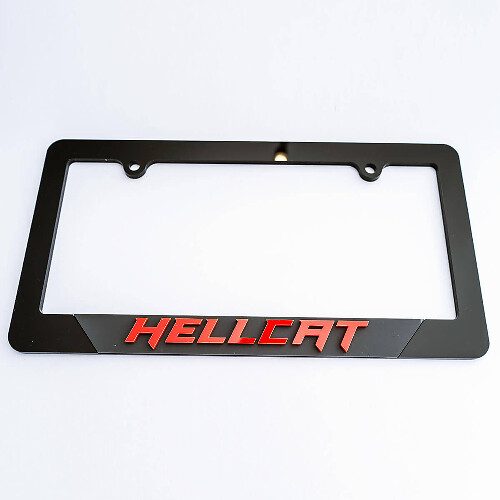 Hallcat Letter Line License Plate Covers Frames Vehicle Decor fit to Dodge