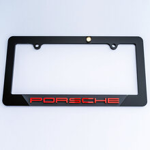 Porsche Vehicle License Plate Covers Frames Decor 2