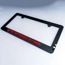 Porsche Vehicle License Plate Covers Frames Decor 3