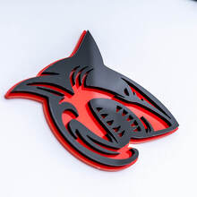 Shark Hellshark 3D Badge Fender Badges Emblem 3