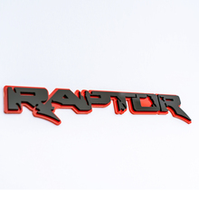 Raptor 3D Badge Fender Tailgate Badges Emblem for Raptor trucks 4