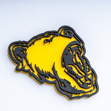 Bear Grizzly 3D Badge Fender Tailgate Badges Emblem 3