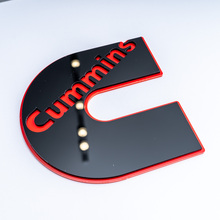 Cummins 3D Badge Fender Tailgate Badges Emblem 3