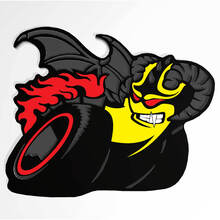 Demon Pack Fender Tailgate Badge Emblem for Dodge Charger Challenger 2