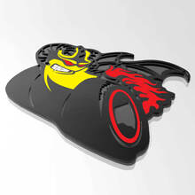 Demon Pack Fender Tailgate Badge Emblem for Dodge Charger Challenger 4