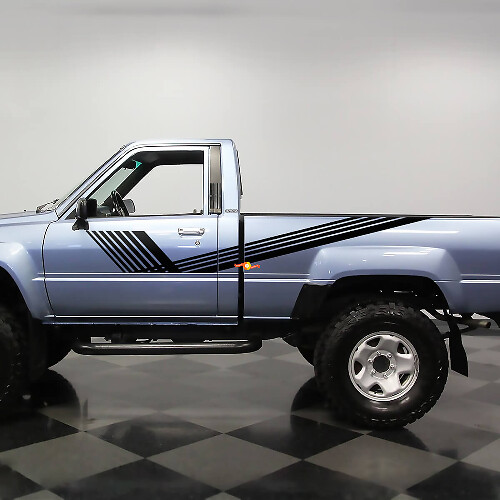 Classic Toyota Truck SR5 Side Stripes Vinyl Decals Stickers 2