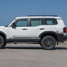 Toyota Land Cruiser Side Rocker Panel Mountains Stripes Decals Vinyl Graphic Decals 2