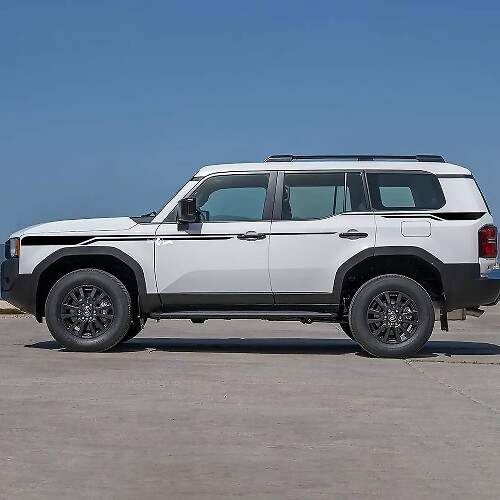 Side Doors Accent Stripes Decals Vinyl Stickers Graphic 2 For Toyota Land Cruiser 