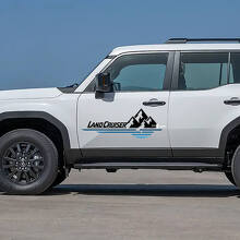 Toyota Land Cruiser Nature Scene Mountains Doors Decals Vinyl Stickers Graphic 2 2