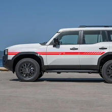 Toyota Land Cruiser Side Doors Accent Stripes Decals Vinyl Stickers Graphic 3 2
