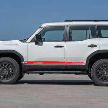 Lettering Side Doors Accent Stripes Decals Vinyl Stickers Graphic For Toyota Land Cruiser  2
