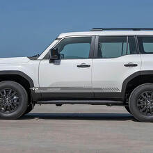 Lettering Side Doors Accent Stripes Decals Vinyl Stickers Graphic For Toyota Land Cruiser  3