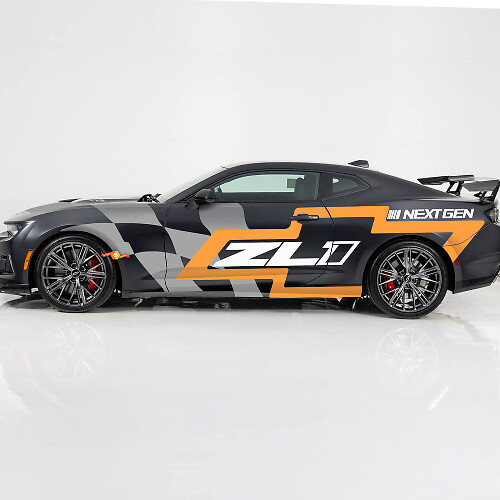 Nascar Style Full Kit Vinyl Decal For Chevrolet Chevy Camaro 1