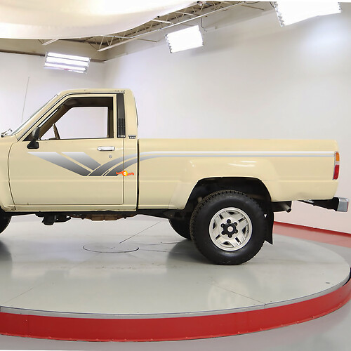 Classic Toyota Truck Hilux SR5 Side Stripes Vinyl Decals Stickers Gradient