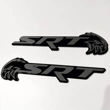 SRT Trackhawk Style 3D Fender Badge Emblem_6